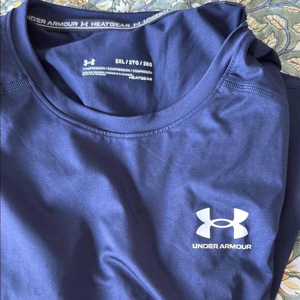 Under Armour Dark Blue Performance Tee